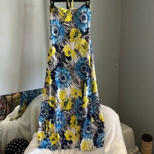 Mesmera Floral Halter Dress
